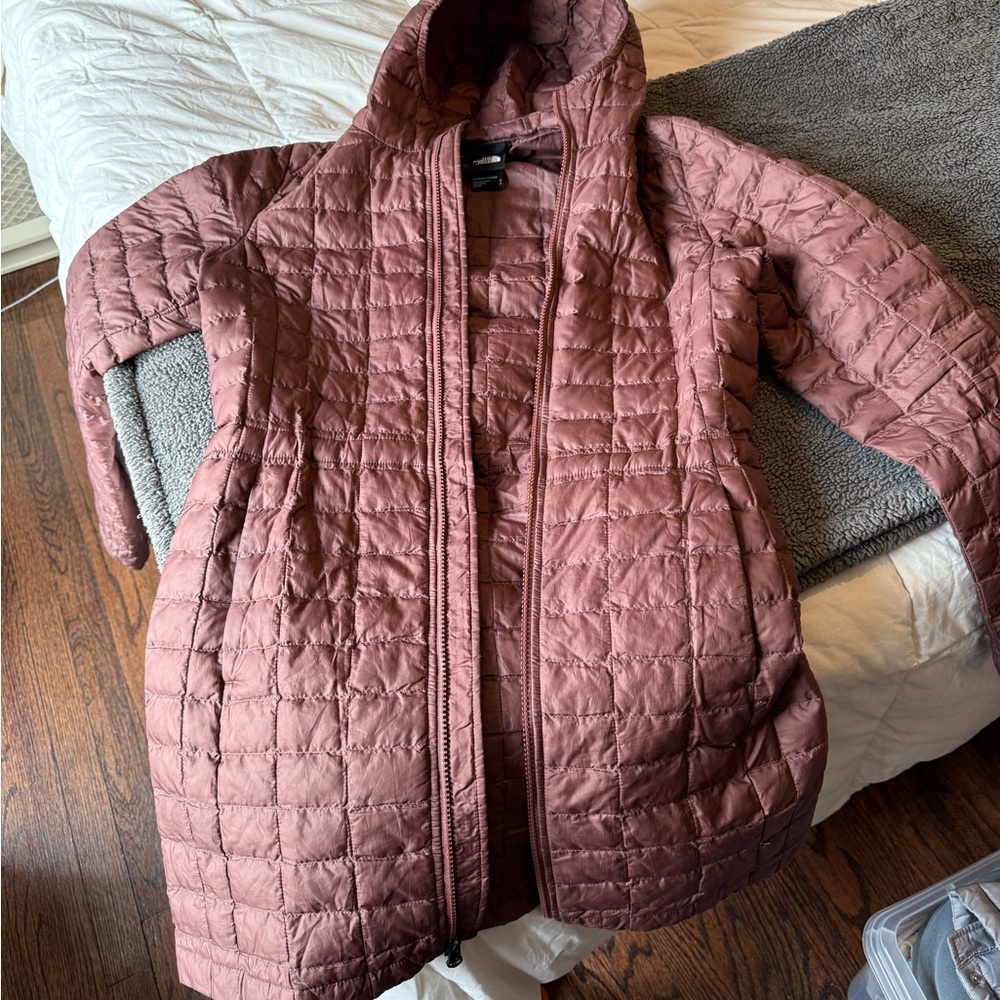 Women's Quilted Jacket in Mauve